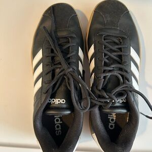 Adidas Women’s Black and White Sneakers